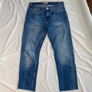 Zara Women distress jeans